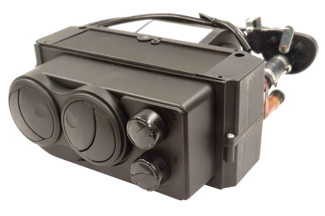 UTV Cab Heater Keeping Riders Warm A UTV interior showcases a powerful cab heater unit providing warmth during cold winter rides. The compact heater ensures comfort and clear visibility by preventing frost buildup, making it an essential accessory for snow-covered trails and freezing work conditions.